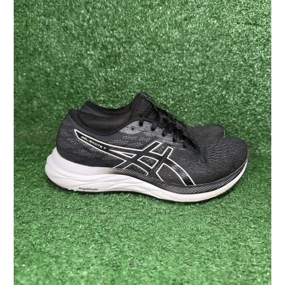 Asics Gel Excite 7 Womens Size 6 Black Running Shoes Athletic Sneakers 1012A562